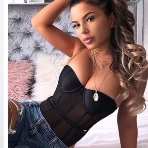 Chain Strap Bodysuit